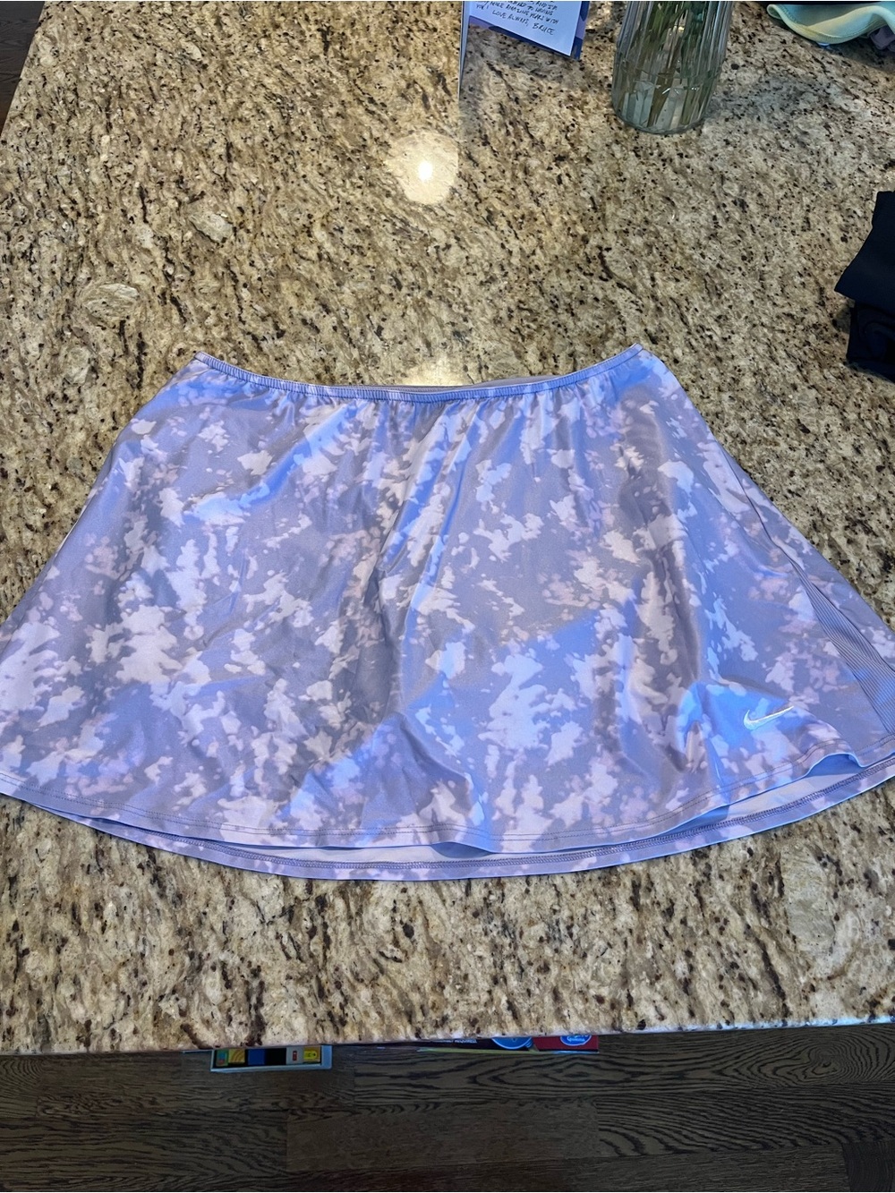 Nike Lavender Tie-Dye Circle Skater Skirt